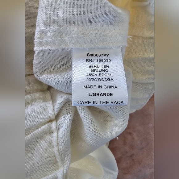 Linen Pants - Picture 3 of 3